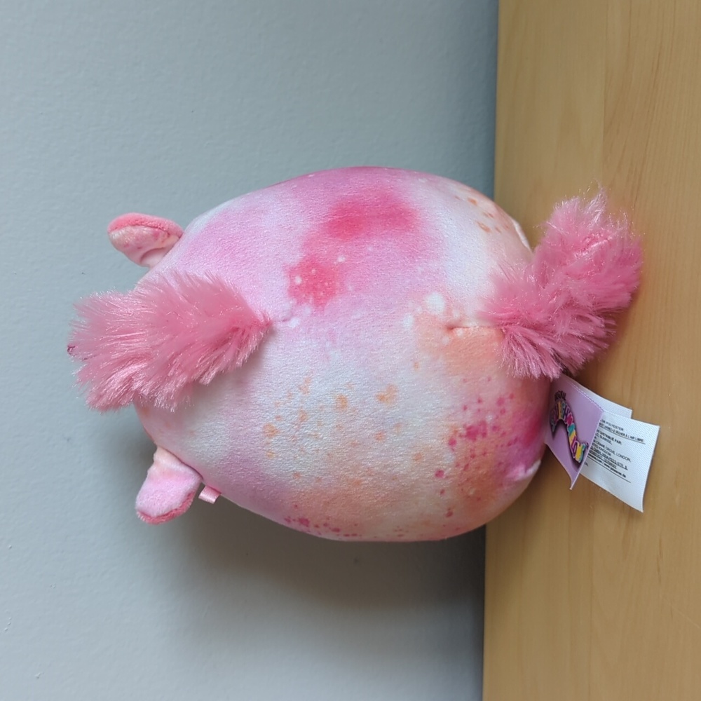 Squishmallows "Fenella" the Tie-Dye Unicorn 5" Plush, EUC - Picture 3 of 8